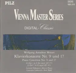 cd wolfgang amadeus mozart - klavierkonzerte nr. 9 und 17 (1990)