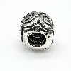 charm pandora argent tourbillon