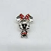 charm pandora disney minnie robe et noeud à pois
