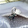 charm pandora double colibri argent 925 millième (22 ct) 1,59g