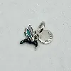 charm pandora double colibri argent 925 millième (22 ct) 1,59g