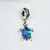 charm pandora pendant tortue de mer en verre de murano