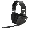 corsair gaming hs80 max wireless - micro - casque - circum - aural - 2,4 ghz - sans fil - usb - gris acier