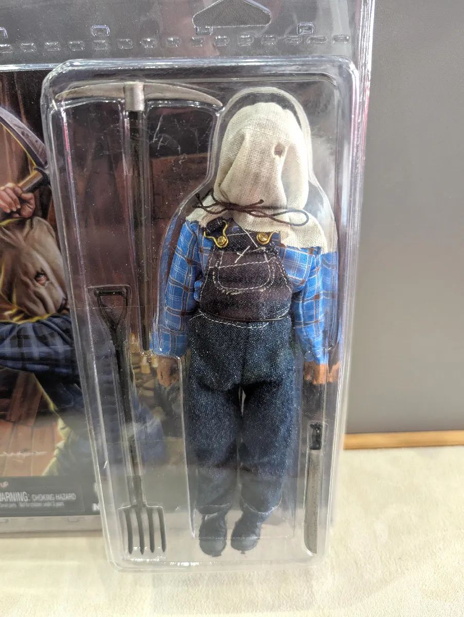 NECA Jason Voorhees Venerdì 13 Parte 2 – Action Figure 20 Cm Con Vestiti In Tessuto E Accessori - 6