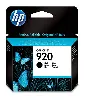 hp 920 cartouche d'encre noire authentique pour hp officejet 6000/6500/7000/7500 (cd971ae)