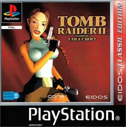 jeu ps1 tomb raider ii - eidos classic edition