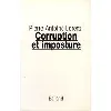 livre corruption et imposture
