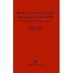 livre etude psychopathol.tentatives de suicide