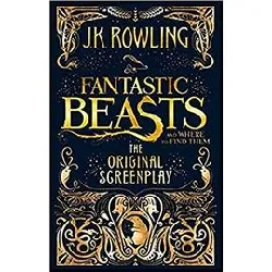livre fantastic beasts and where to find them. the original screenplay