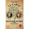 livre la carte des mendelssohn
