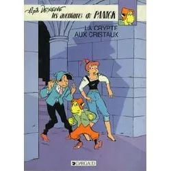 livre la crypte aux cristaux