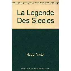 livre la legende des siecles - tome 1
