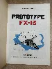 livre les aventures de buck danny - prototype fx-13 1971