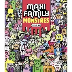 livre maxi family monstres