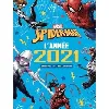 livre spider - man - l'année 2021 - des héros, des jeux, des défis - marvel