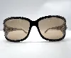 lunettes de soleil gucci gg 2995/s ornées du logo gucci avec des verres marrons clairs