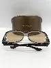 lunettes de soleil gucci gg 2995/s ornées du logo gucci avec des verres marrons clairs