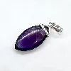 pendentif argent améthyste argent 925 millième (22 ct) 3,50g