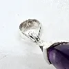 pendentif argent améthyste argent 925 millième (22 ct) 3,50g