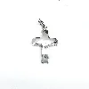 pendentif argent crois argent 925 millième (22 ct) 2,80 g