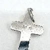 pendentif argent crois argent 925 millième (22 ct) 2,80 g