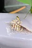 pendentif or caratère chinois "dragon" or 375 millième (9 ct) 1,08g