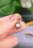 pendentif perle de tahiti forme poire or 750 millième (18 ct) 0,94g