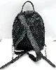 sac a dos zippé ninon de lancel en cuir de vachette grainé noir