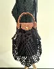 sac filet longchamp le pliage filet taille l noir avec bandoulière