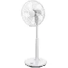 ventilateur sur pied kf - 3566 - 2 blyss oscillation ? 70? hauteur r?glable 9?vitesses blanc