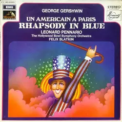 vinyle george gershwin - un americain à paris - rhapsody in blue (1972)