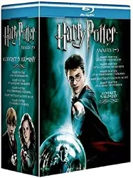 blu-ray coffret harry potter : années 1 à 5 - 5 blu - ray