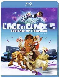 blu-ray l'age de glace 5 : les lois de l'univers