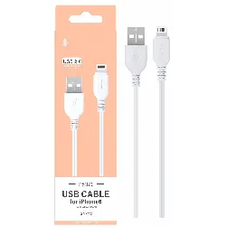 cable iphone 5/6 hq 1m blanc one plus 801117