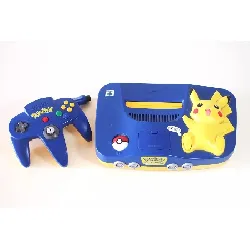 console nintendo 64 n64 edition pokémon pikachu
