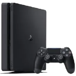 console sony playstation 4 ps4 slim 500go noire avec une manette