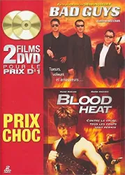 dvd bad guys / blood heat - coffret 2 dvd