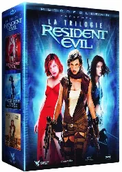 dvd coffret resident evil - trilogie