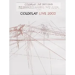 dvd coldplay - live 2003