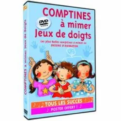 dvd comptines a mimer : jeux de doigts