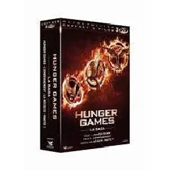 dvd hunger games - la saga - coffret 3 films