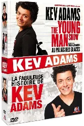 dvd kev adams - the young man show au palais des glaces + la fabuleuse histoire de kev adams - pack