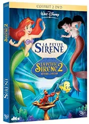 dvd la petite sirène / la petite sirène 2 : retour à l'océan - edition 2 dvd