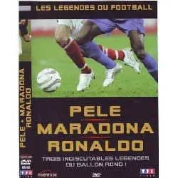 dvd les legendes du football : pele maradona ronaldo