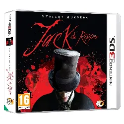 jeu 3ds mystery murders: jack the ripper