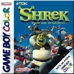 jeu gameboy color gbc shrek: fairy tale freakdown
