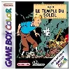jeu gbc tintin et le temple du soleil
