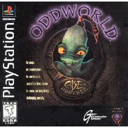 jeu ps1 oddworld : abe's oddysee