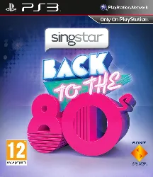 jeu ps3 singstar back to the 80s