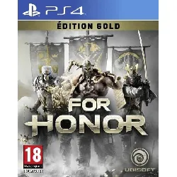 jeu ps4 for honor edition gold